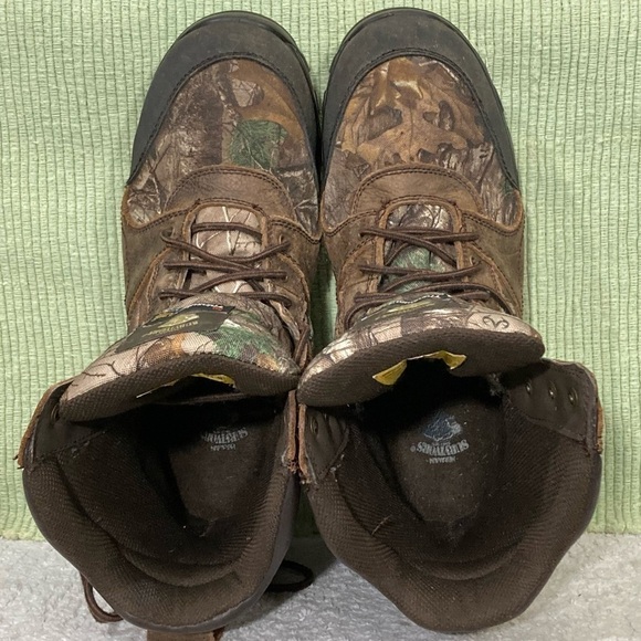 Herman Survivors Men's Camo 400g Thinsulate Ultra Leather Outdoor Boots Sz US12 - Picture 5 of 12